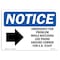 Signmission OSHA Sign, 7" H, Rigid Plastic, Emergency Or Problem While Waiting Sign With Symbol, Landscape OS-NS-P-710-L-11871 - alternate 1